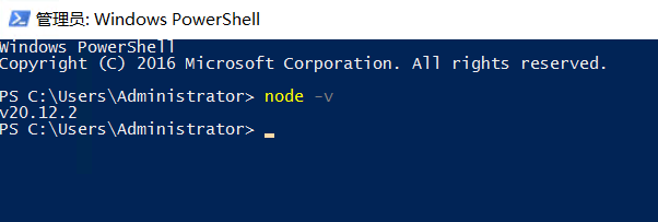 安装nodejs检查